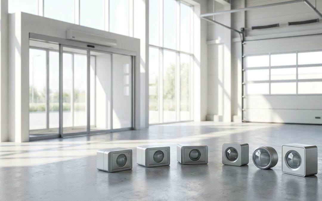 Cómo funcionan los sensores de las puertas automáticas
