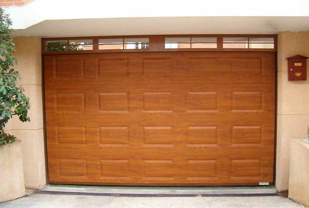 puertas de garaje modernas